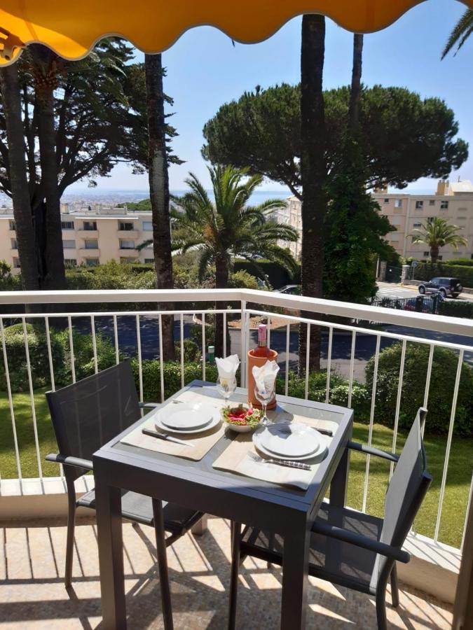 Spacieux Studio 37M2 - Terrasse Vue Mer Cannes Bagian luar foto